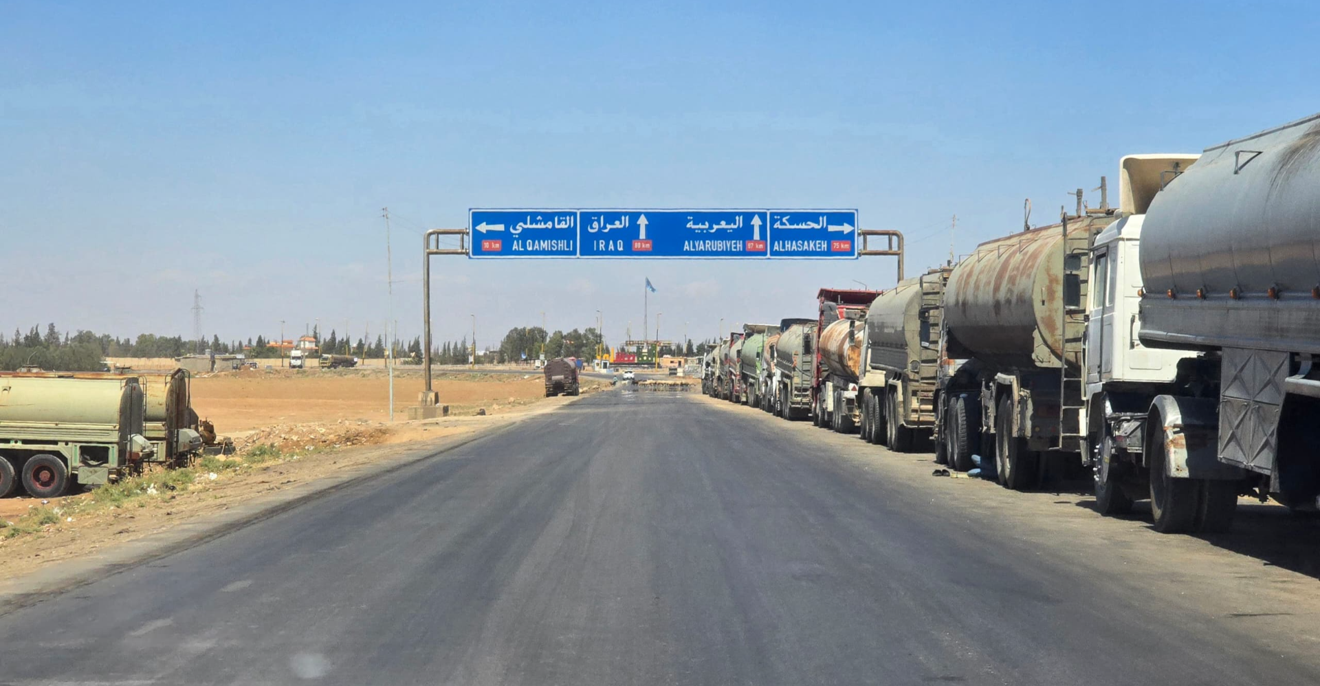 SDF revives crude, gas transfers to Damascus