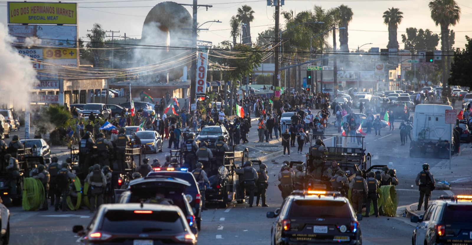 LA tensions mount: National Guard arrives amid protests