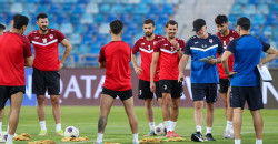 أسود الرافدين ينهون تدريباتهم استعدادا لمواجهة النشامى في عمان