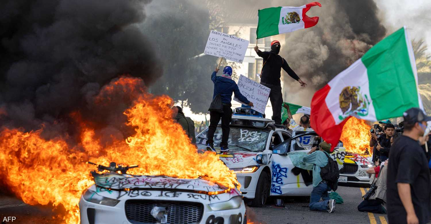 Trump on Los Angeles protests: Insurrection Act possible