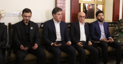 نيجيرفان بارزاني يشارك في مجلس عزاء كريم سنجاري.. صور
