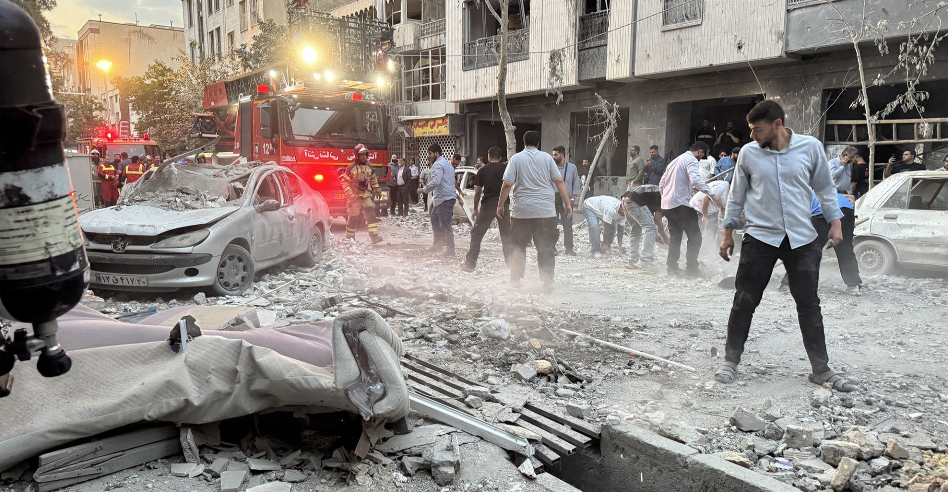 انفجاران يهزّان طهران أحدهما قرب السفارة العراقية (فيديو)