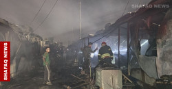 إصابة وفقدان بحرائق في مخيم للنازحين ومعمل وروضة بمحافظتين (فيديو وصور)
