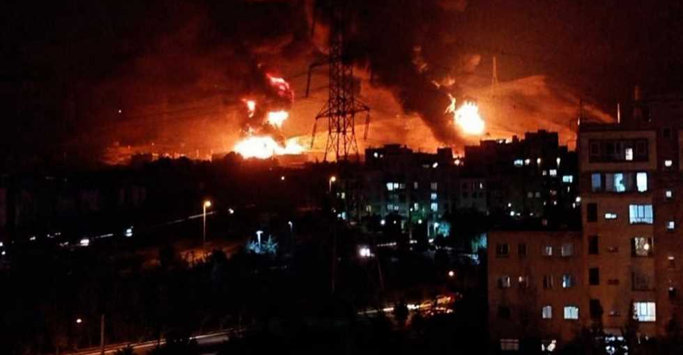 Turkish shelling ignites farms in Duhok
