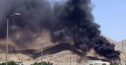 الجيش الإسرائيلي ينفذ سلسلة غارات على أهداف عسكرية غربي إيران