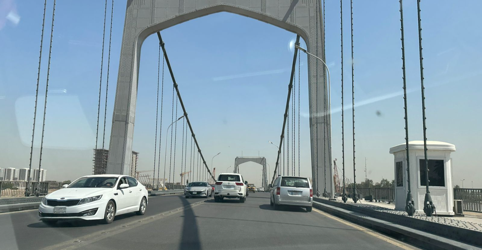 فتح المنطقة الخضراء وسط بغداد أمام حركة المركبات