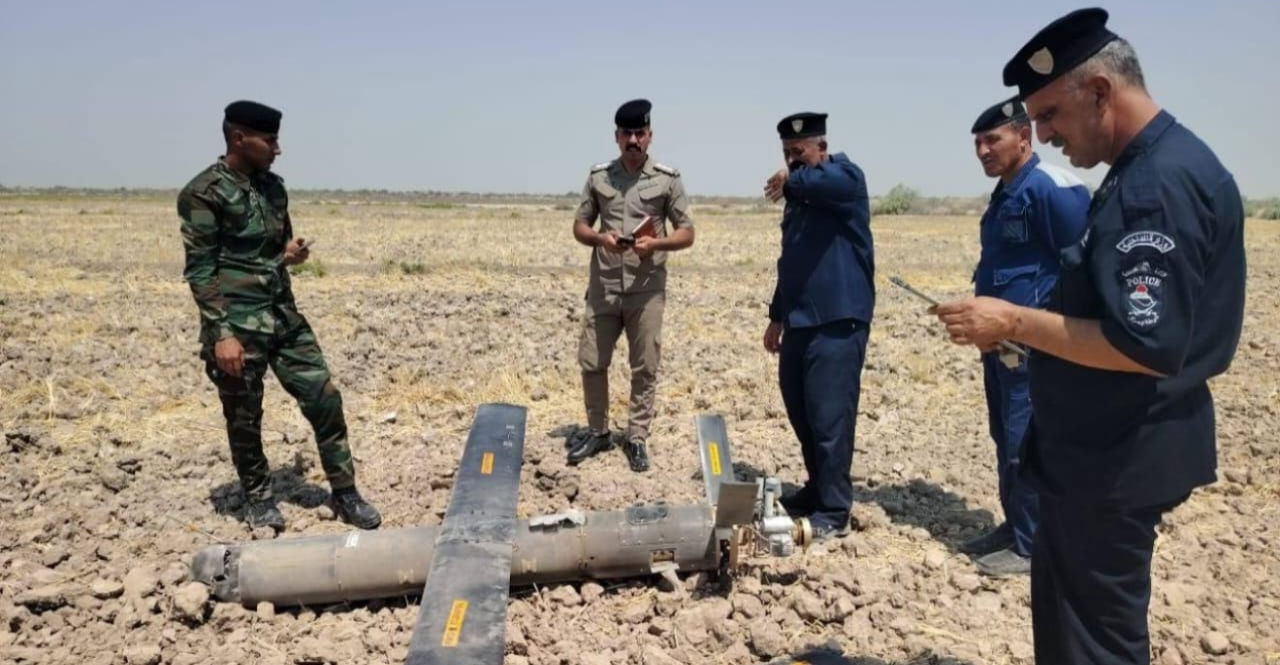New rocket and drone debris reported in Iraqi provinces