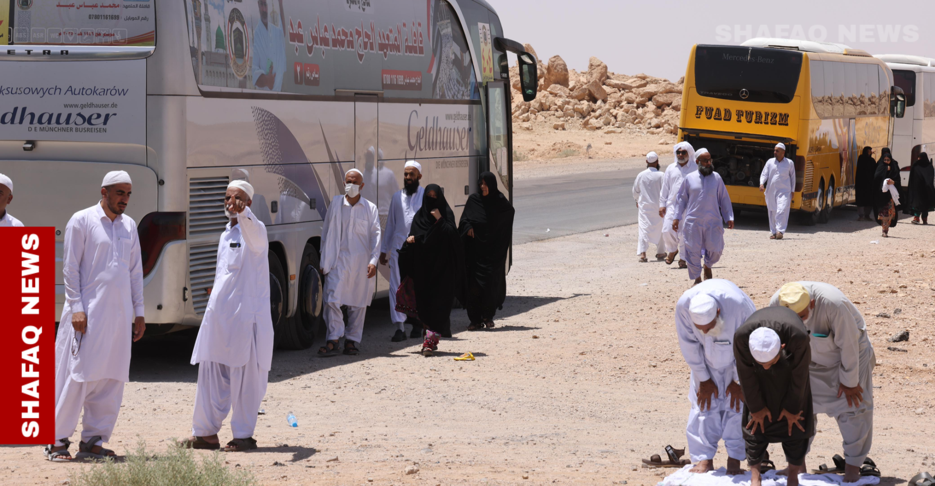 العراق يستقبل وجبة جديدة من الحجاج الإيرانيين (صور)