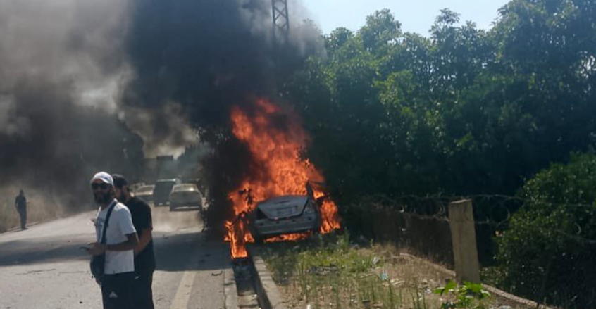 طائرتان إسرائيليتان تقصفان جنوب لبنان وتوقعان قتيلاً في العباسية