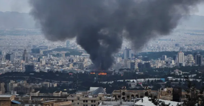 Israel strikes Iranian military target