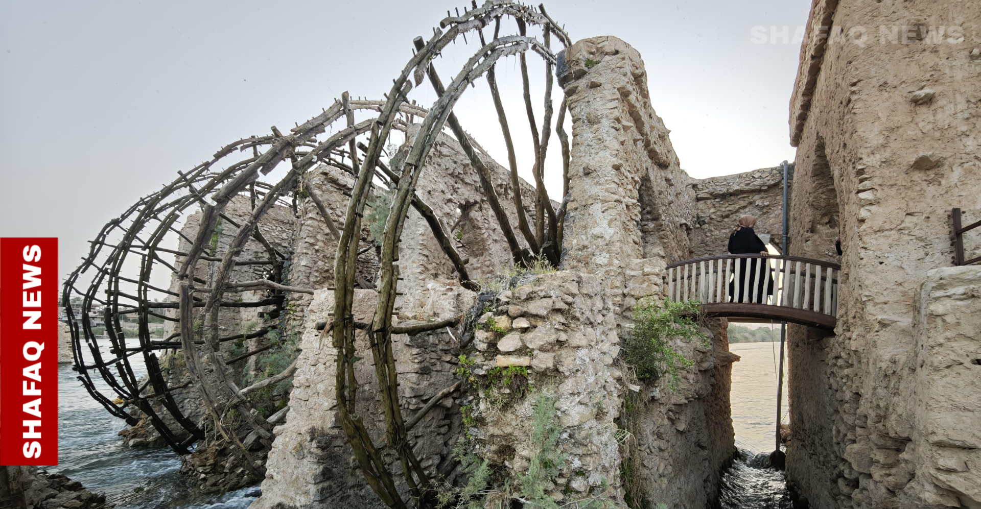 Centuries-old Al-Anbar waterwheels spin a comeback