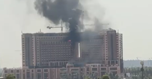 حريق يلتهم "قلب العالم" وسط بغداد (صور وفيديو)