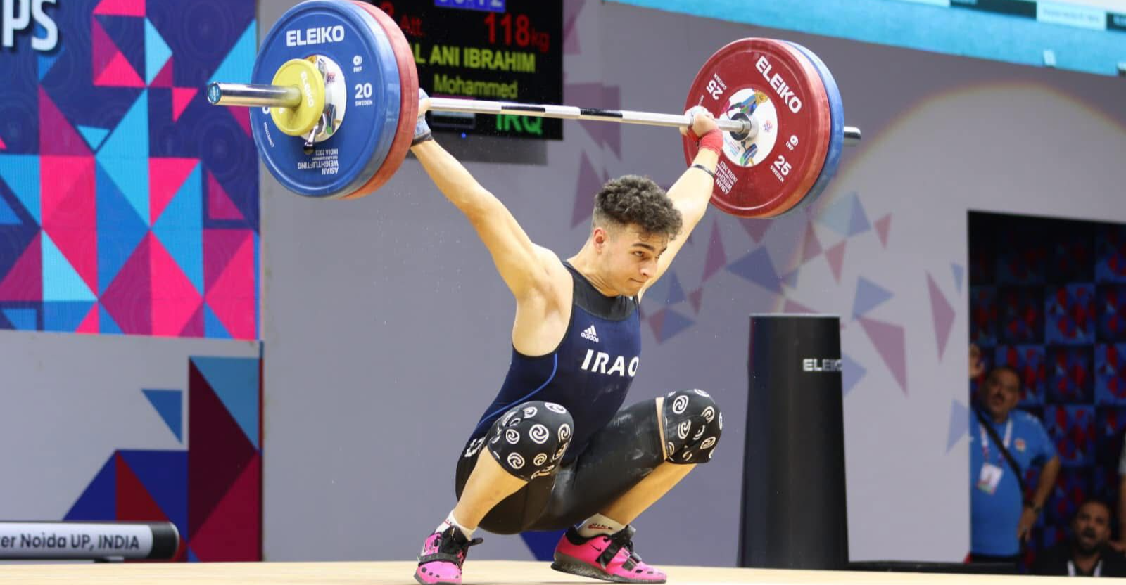 رباعان يمثلان العراق في بطولة آسيا للناشئين والشباب لرفع الاثقال