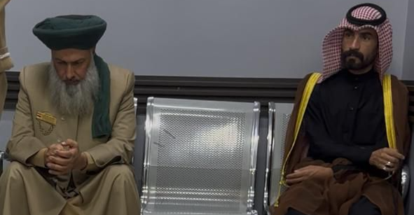 صورة.. الشاعر والشيخ يمثلان سوية أمام القضاء العراقي