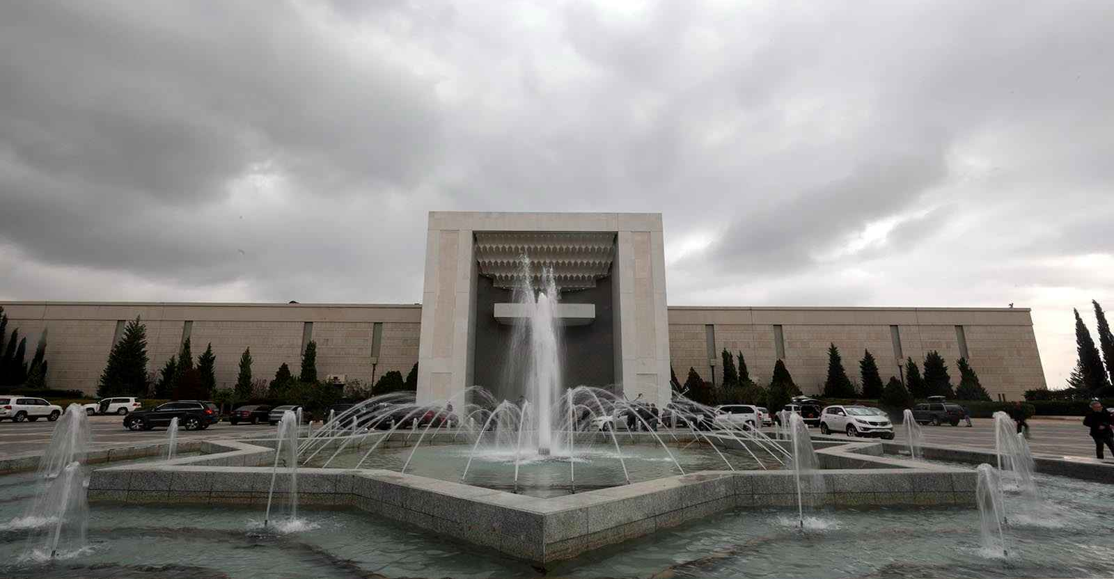 حريق في القصر الرئاسي بدمشق