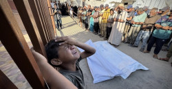 غەززە.. 80 کوشیاگ لە ماوەی 24 ساعەت و شمارەی قوربانیەیل لە 57 هەزار رەد کەێد