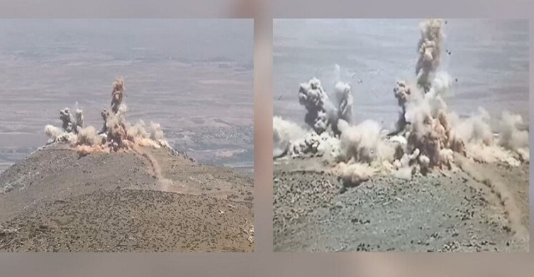 Israel hits Syrian sites in Golan