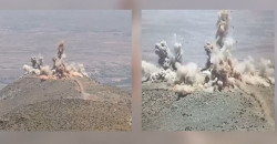 Israel hits Syrian sites in Golan