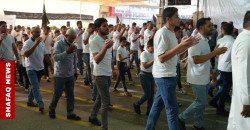 عدسة شفق نيوز ترصد أكبر المواكب الحسينية جنوبي العراق (فيديو)
