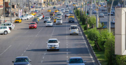 يُرجح أنها بفعل الحرارة المرتفعة .. احتراق ثلاث سيارات في كركوك (فيديو)