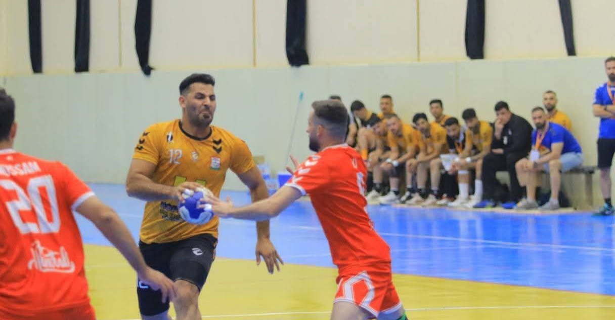 ثلاثة انتصارات في الدوري العراقي الممتاز لكرة اليد