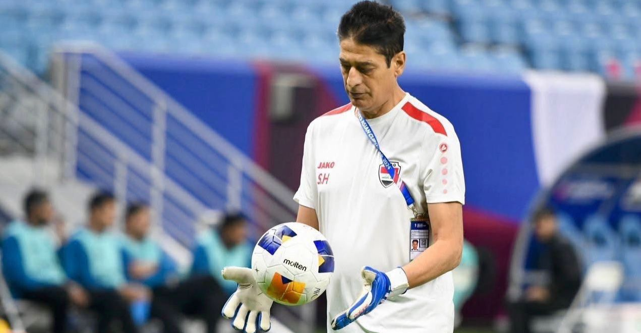 الموت يغيب مدرب حراس الأولمبي العراقي