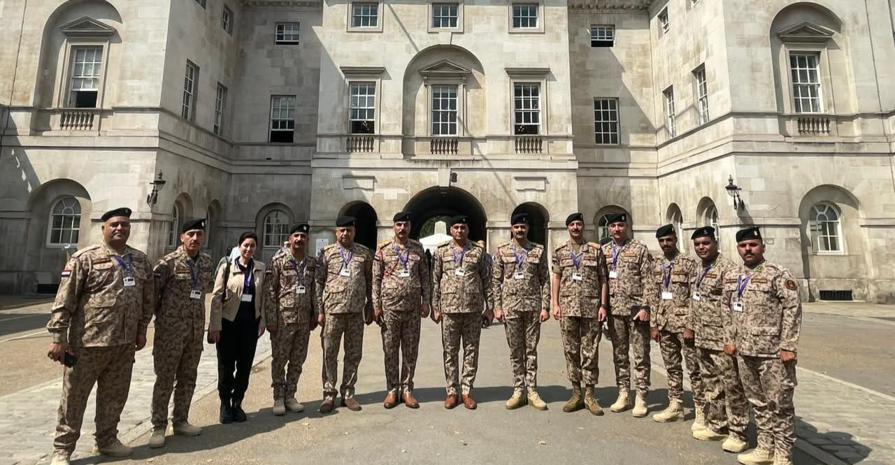 الموسيقى العسكرية العراقية تستعد لمهرجان لندن الدولي