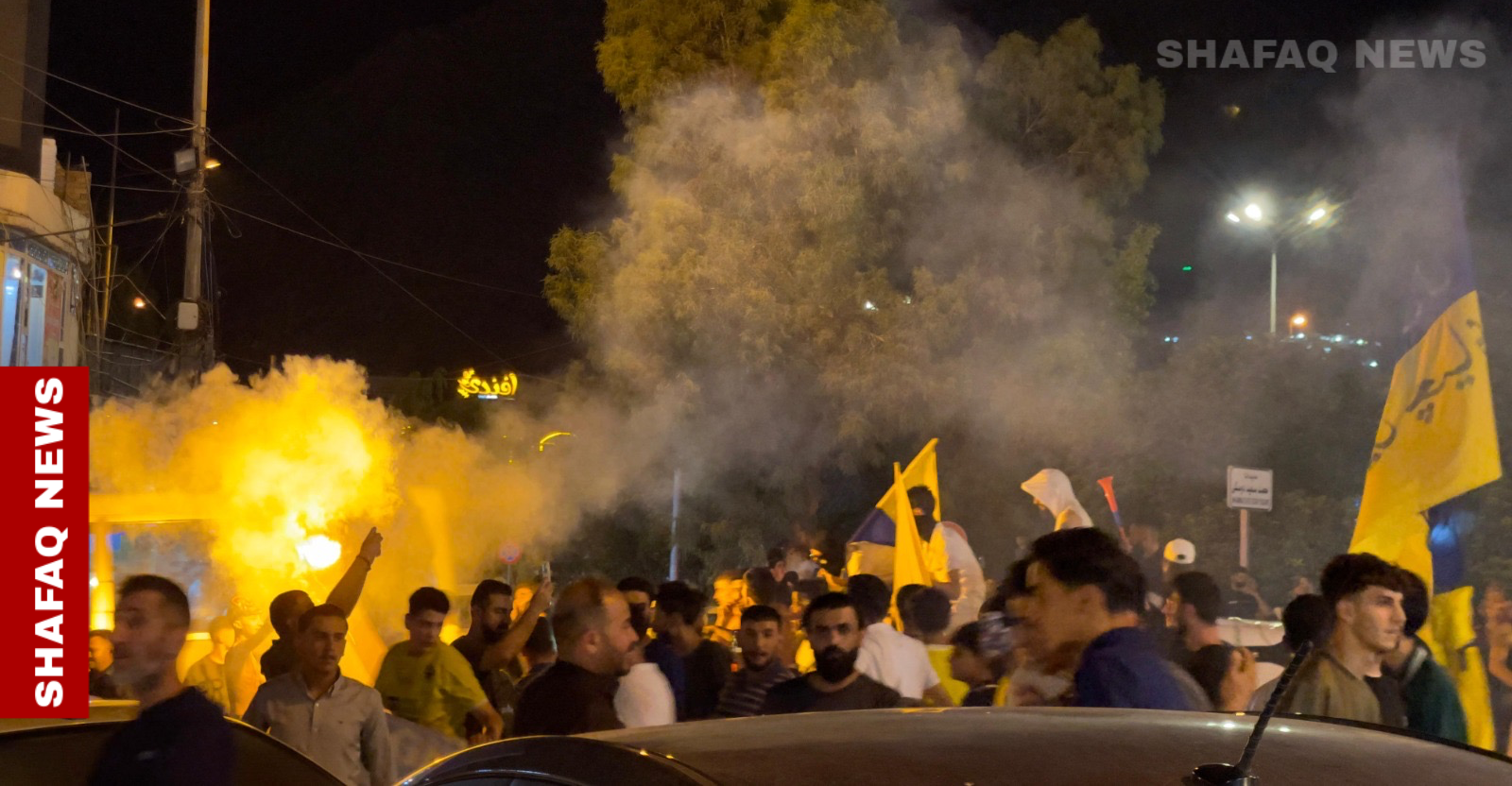 فرحة هيستيرية في شوارع دهوك (صور)