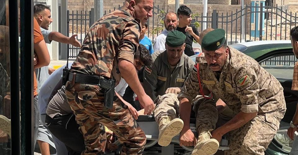 الأنبار.. مصرع وإصابة ثلاثة مغاوير بسقوط جدار عليهم (صور)