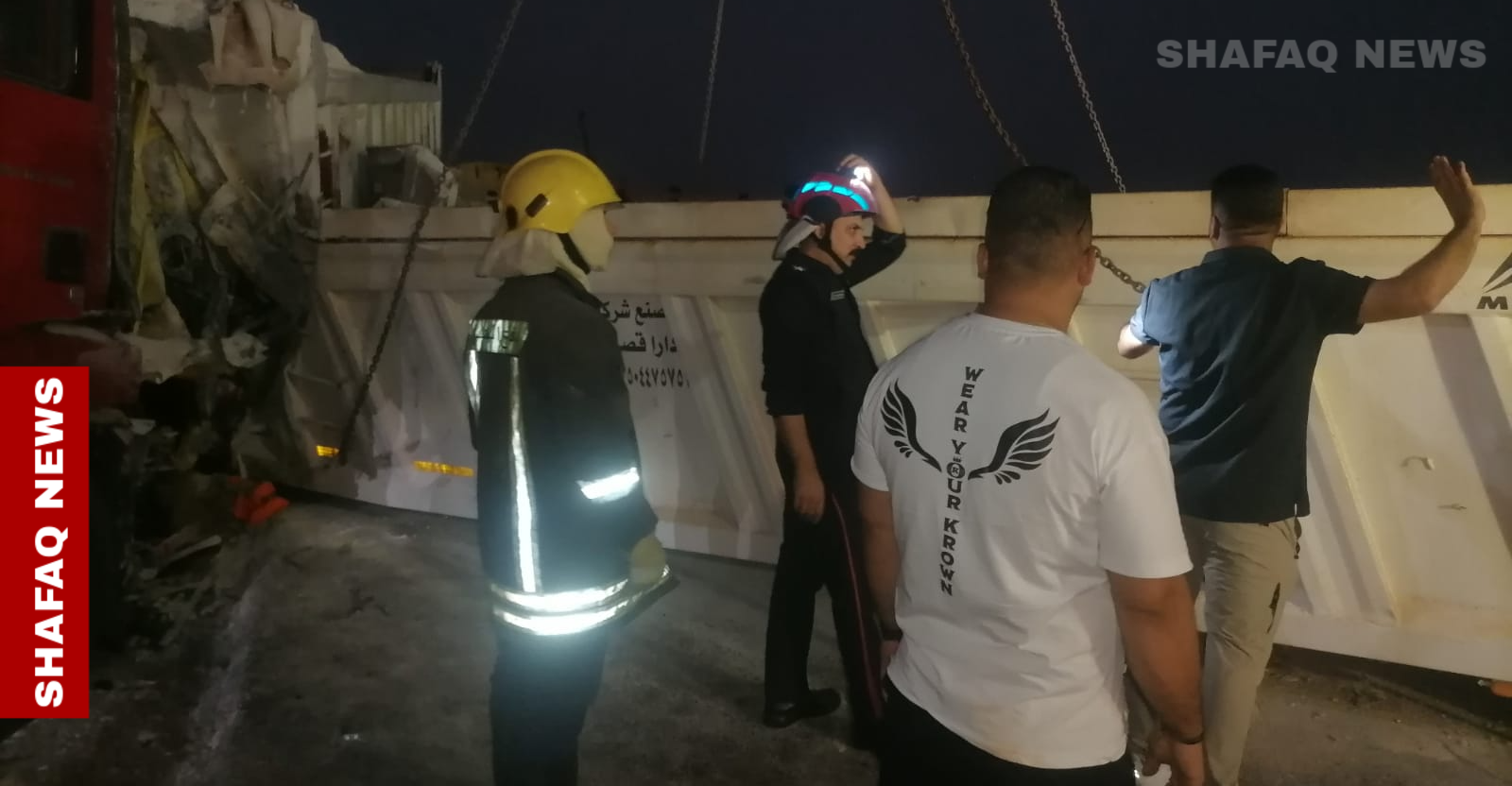 مصرع سائق وإصابة آخر في حادث مروّع بخانقين