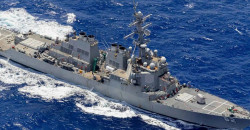 Iranian Navy, US destroyer face off in Sea of Oman