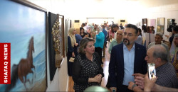 Kurdistan's Al-Sulaimaniyah hosts ''Stars and Breezes" art exhibition
