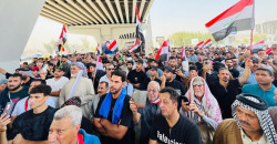 Baghdad: Protest against Khor Abdullah agreement