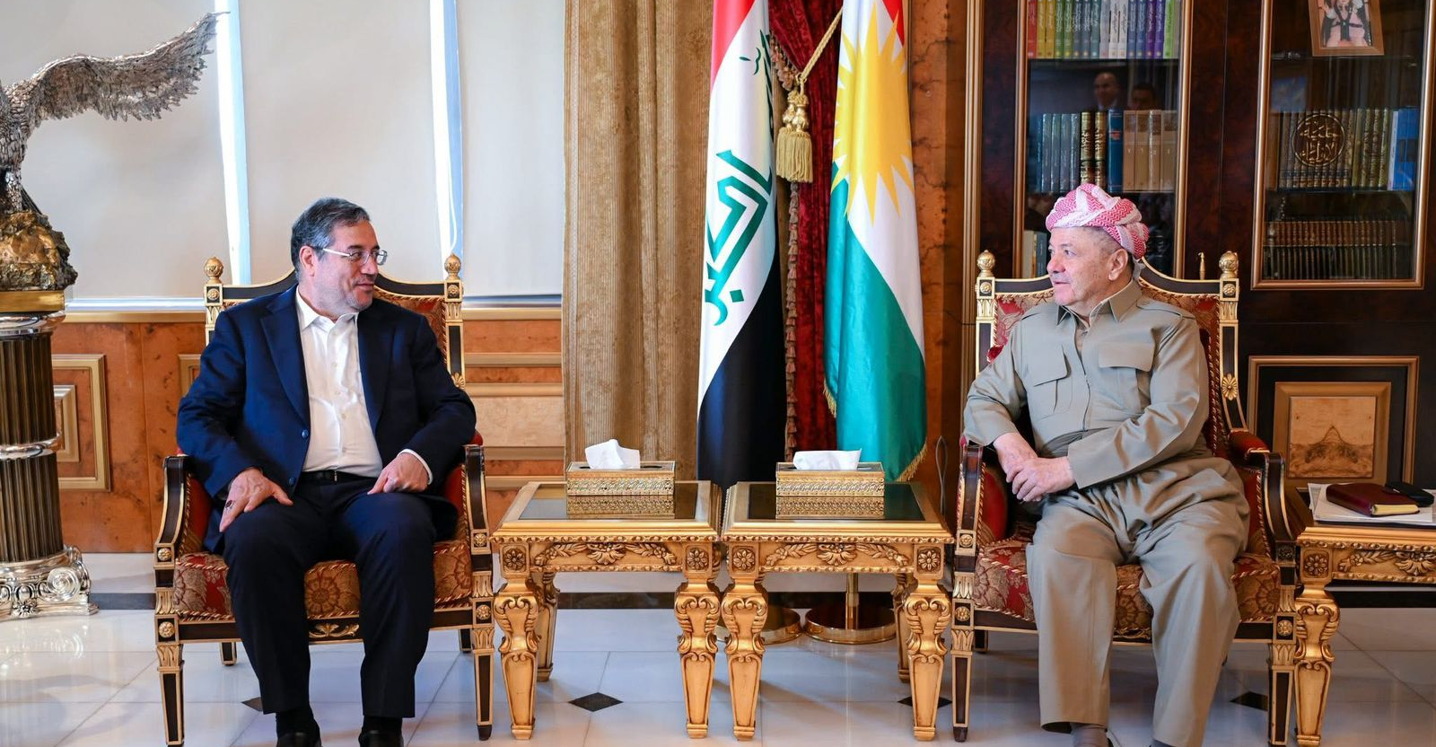 مسعود بارزاني يبحث تعزيز التعاون الاقتصادي مع وفد إيراني