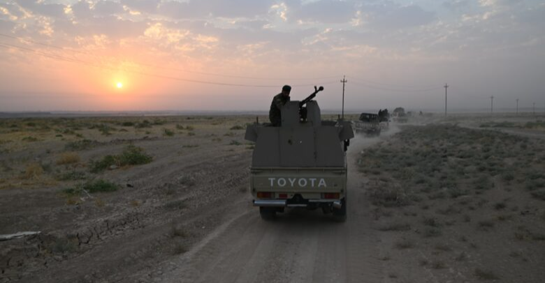 Iraqi forces launch coordinated offensive in Hamrin Mountains