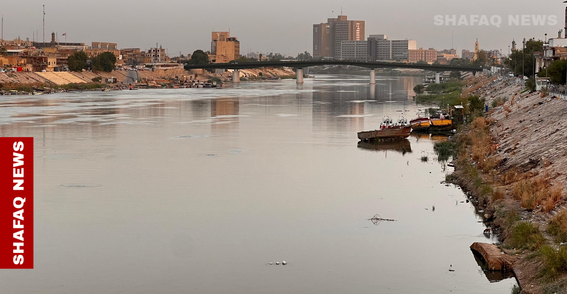 Iraqi capital’s river becomes open sewer