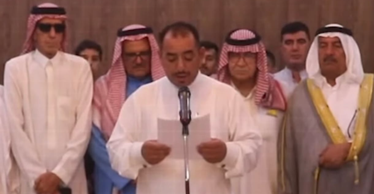 "بالخطأ".. عشائر الضلوعية تنفي صلة ضابط معتقل بـ"الحجاج التكريتي"