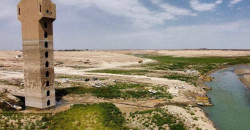 Iraq’s severe drought turns Lake Anah into barren wasteland