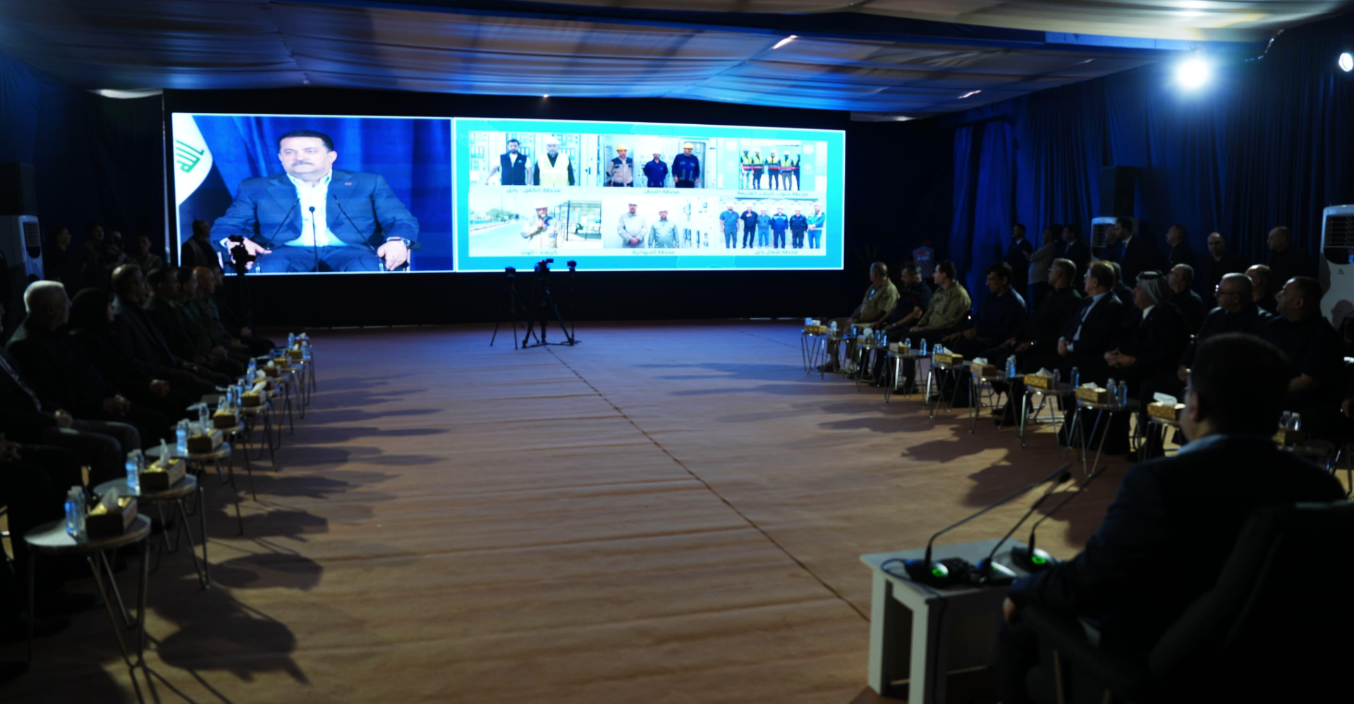 السوداني يعلن إنشاء شبكة كهرباء خاصة بالزيارة الأربعينية