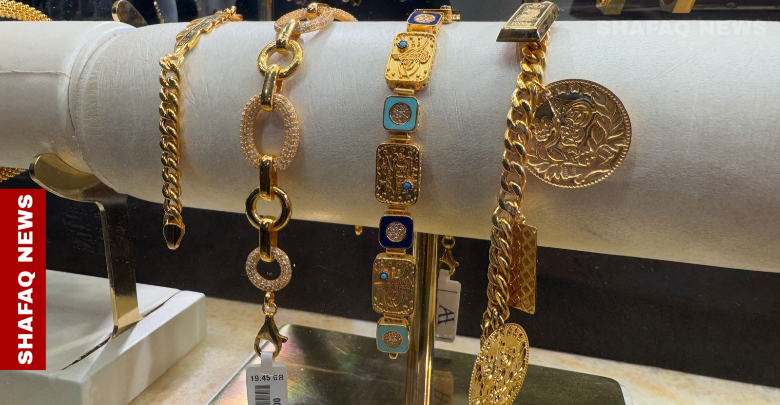 Gold prices climb in Baghdad, stabilize in Erbil