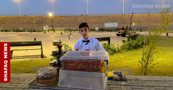 Iraqi boy blends hard work and high-tech hopes