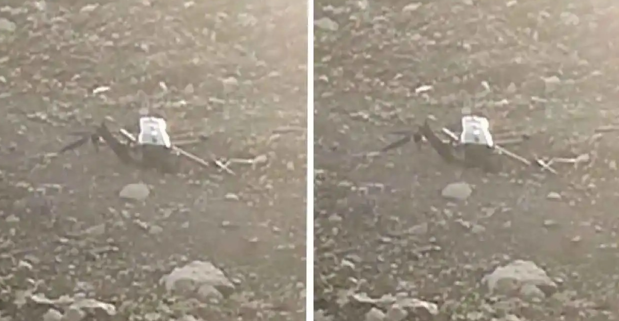 جنوب لبنان.. سقوط مسيّرة إسرائيلية في مارون الرأس (فيديو)