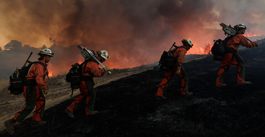 Massive wildfires ravage Western US