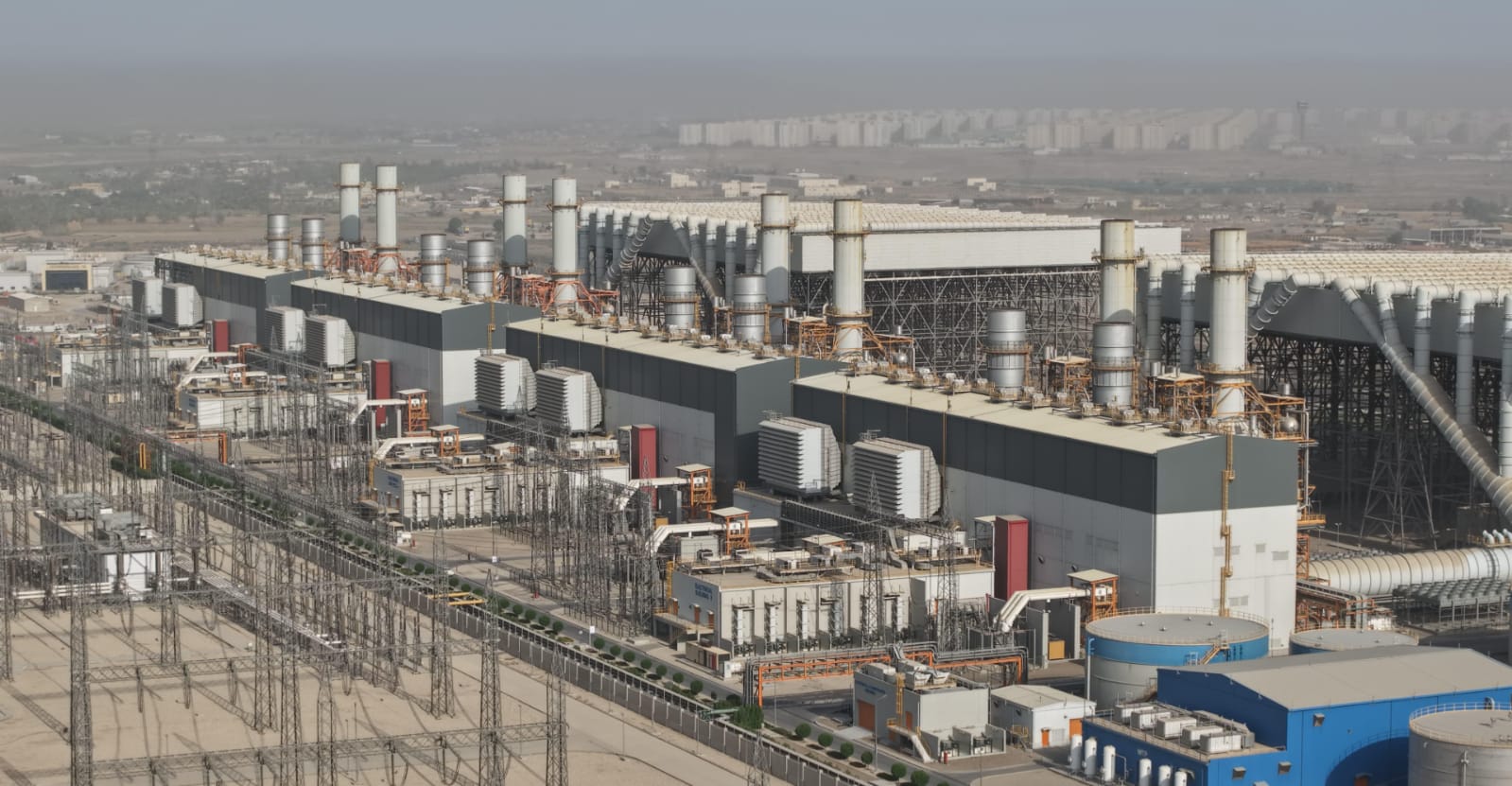 وازکردن یەکەی فراوانکردن زیایە ئەرا وێستگەی غاز بەسمایە لە بەغداد