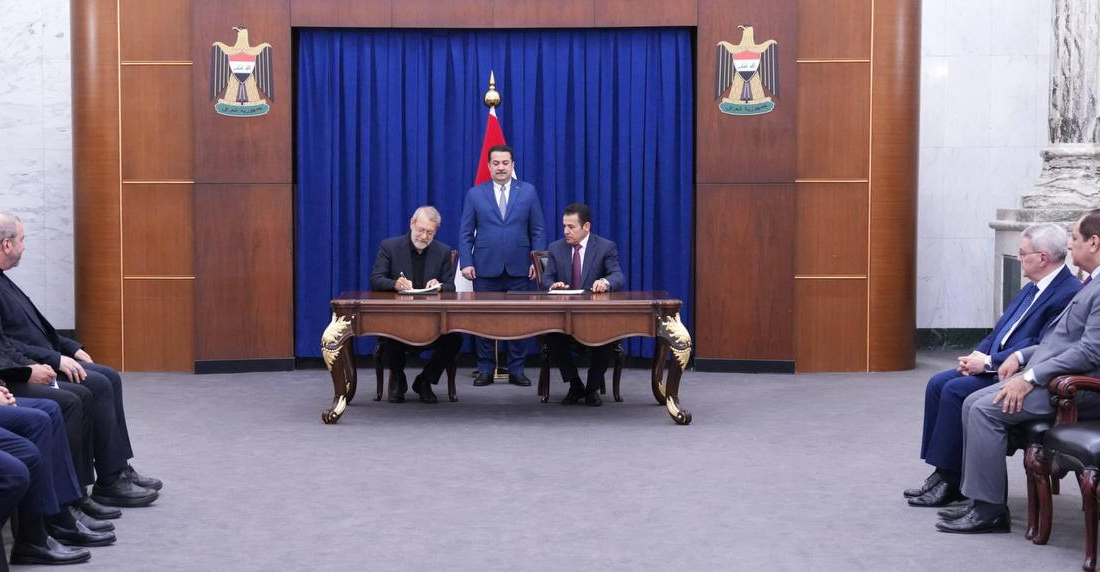 السوداني يستقبل لاريجاني.. على الطاولة مذكرة أمنية وتأييد للحوار الأمريكي-الإيراني