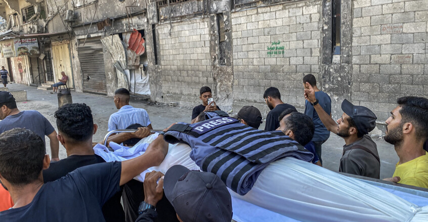 Amnesty International: Gaza war deadliest conflict for journalists