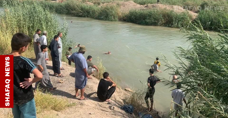 سەڵاحەدین.. خەڵک زڵوعیە مینەی تەرم گەنجیگ خنکیاگ لەناو چەم دیجلە کەن