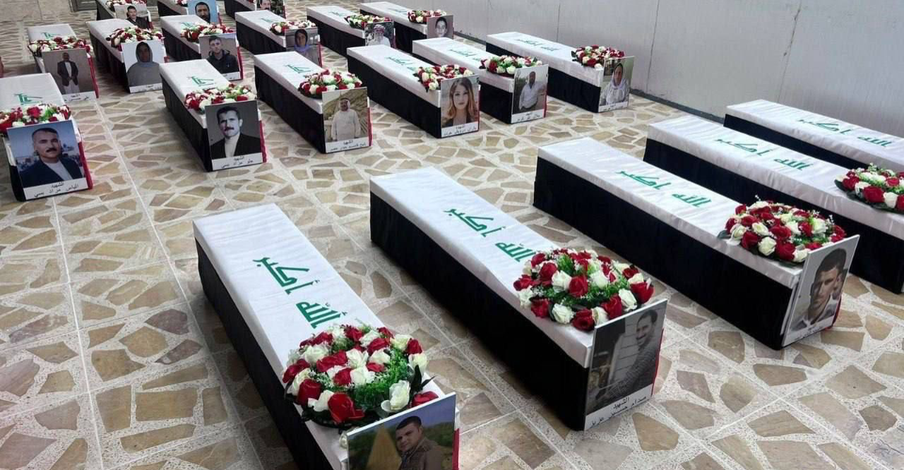Iraq’s Mosul receives remains of 22 Yazidi victims of ISIS