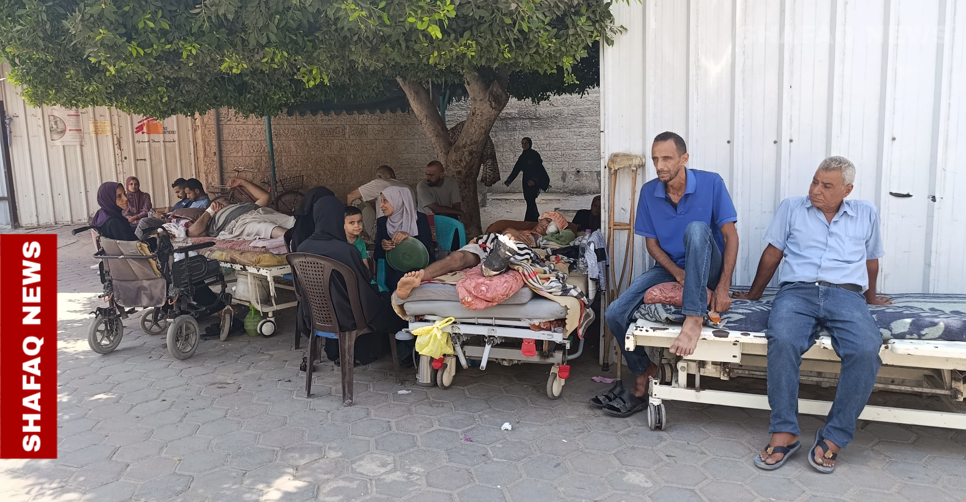 Gaza hospitals on the brink as fuel runs out and patients overflow