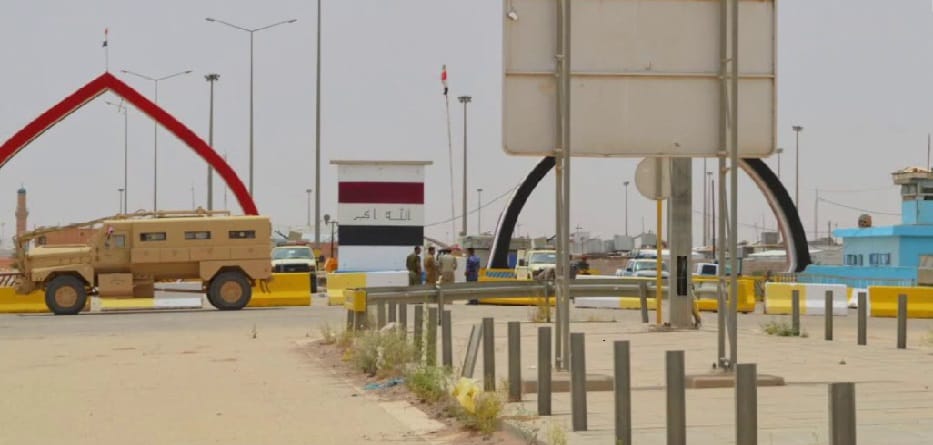 بایلۆزخانەی عراق لە دیمەشق بەسانن دەروازەی سنووری قائم وەرد سوریا رەدکەێد